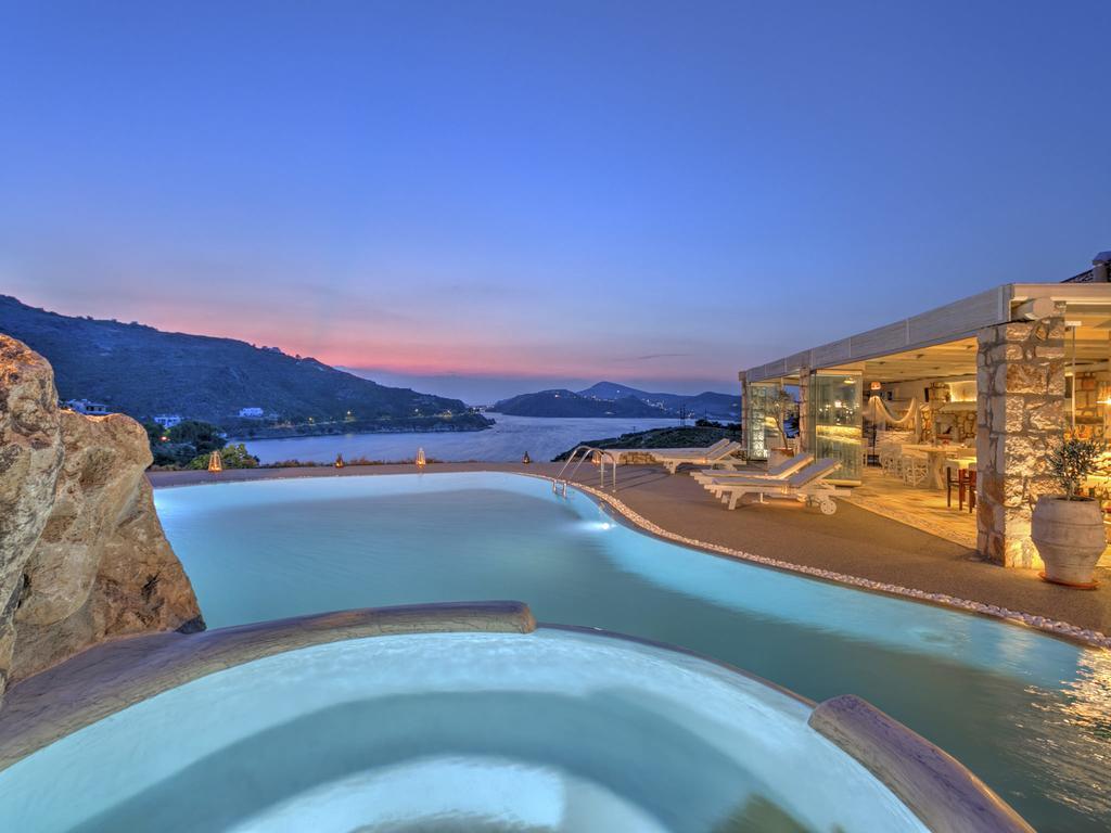 Eirini Luxury Hotel Villas Grikos Bay  Ngoại thất bức ảnh