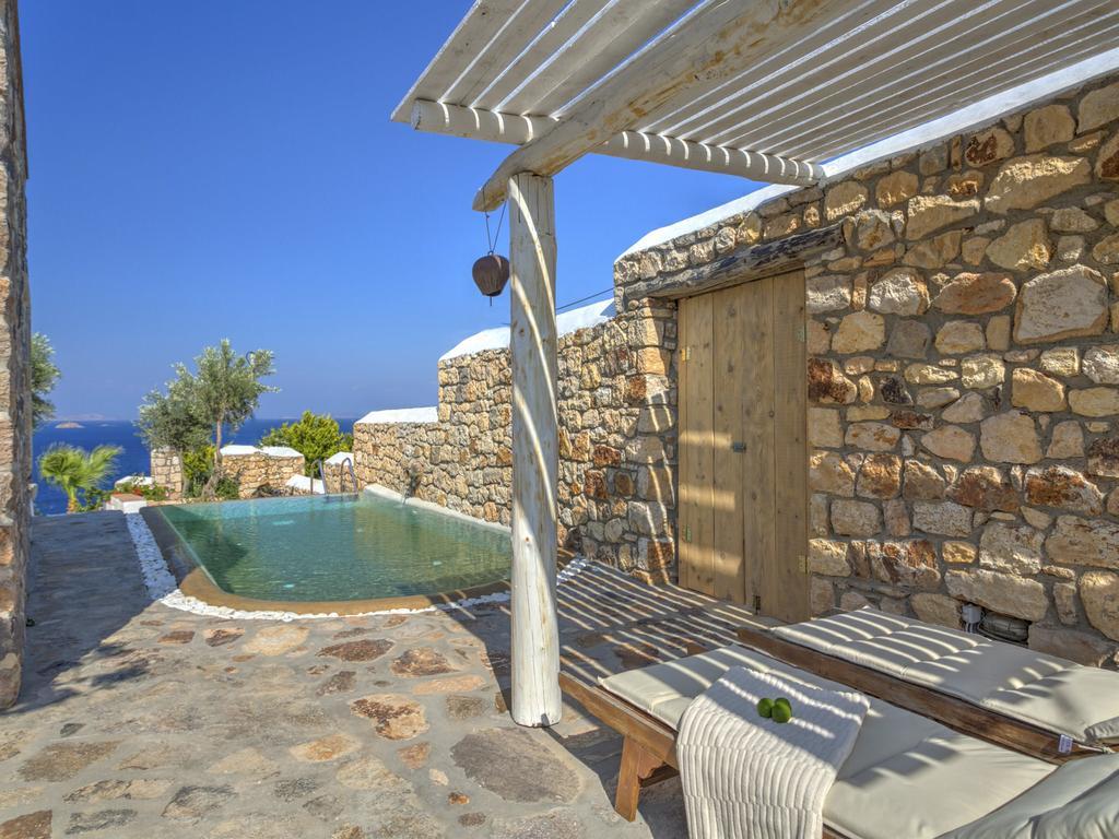 Eirini Luxury Hotel Villas Grikos Bay  Phòng bức ảnh