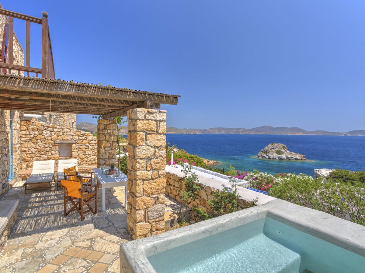 Eirini Luxury Hotel Villas Grikos Bay  Ngoại thất bức ảnh