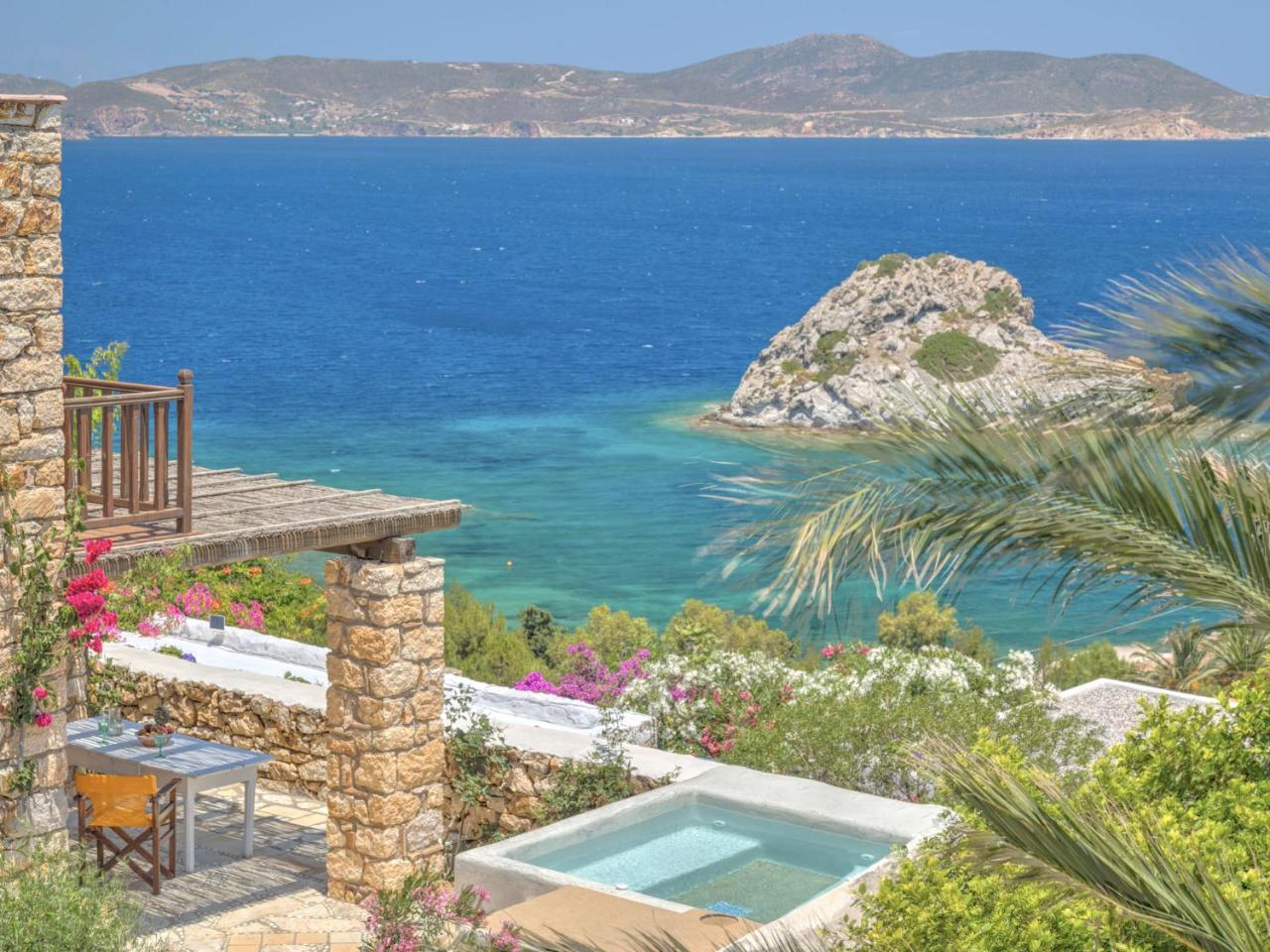 Eirini Luxury Hotel Villas Grikos Bay  Ngoại thất bức ảnh